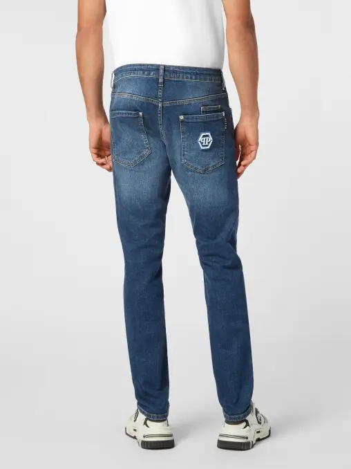 Джинсы хлопковые PHILIPP PLEIN