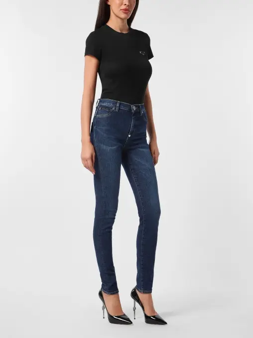 Джинсы хлопковые PHILIPP PLEIN