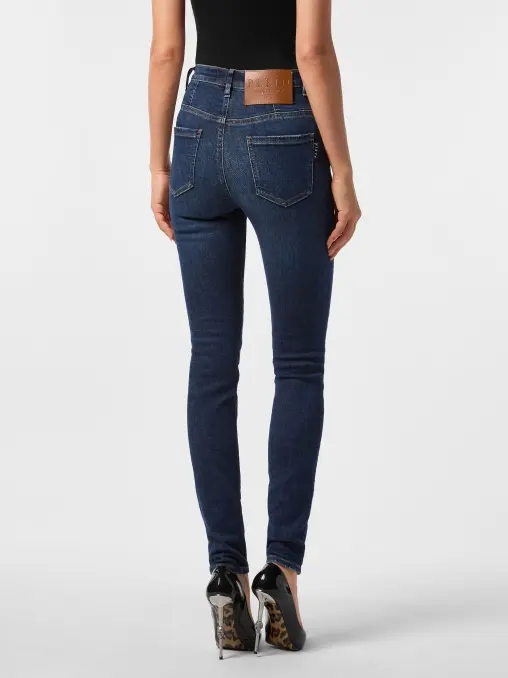 Джинсы хлопковые PHILIPP PLEIN