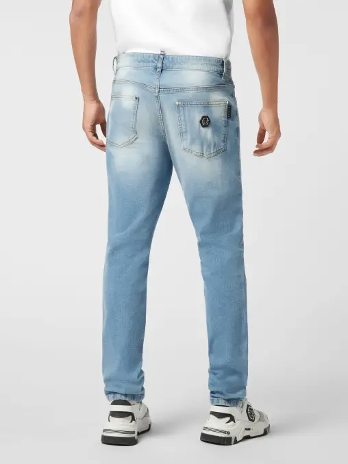 Джинсы хлопковые PHILIPP PLEIN