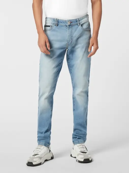 Джинсы хлопковые PHILIPP PLEIN