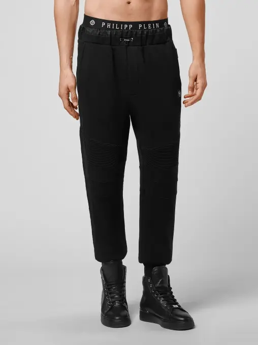 Брюки хлопковые PHILIPP PLEIN