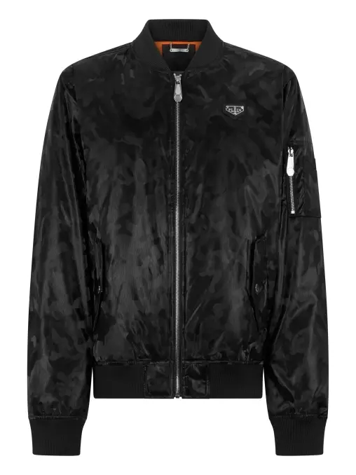 Бомбер однотонный PHILIPP PLEIN