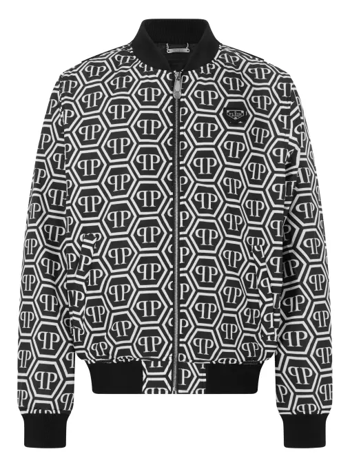Бомбер с принтом PHILIPP PLEIN