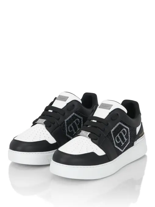 Кеды со стразами PHILIPP PLEIN