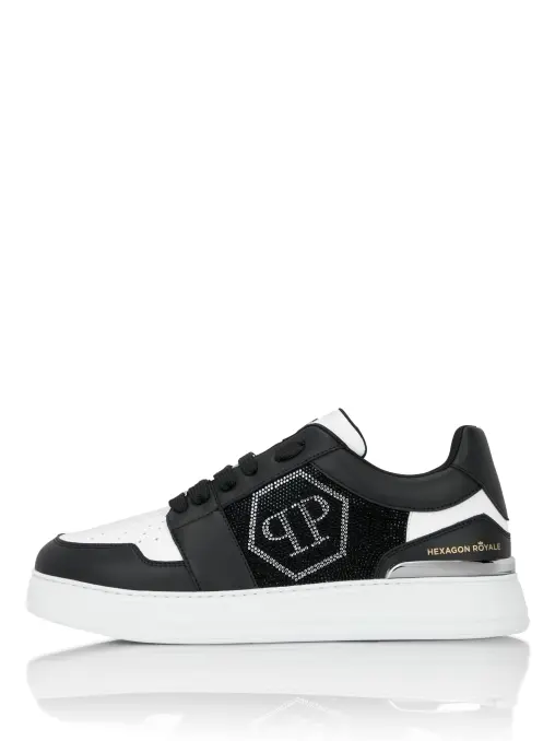 Кеды со стразами PHILIPP PLEIN