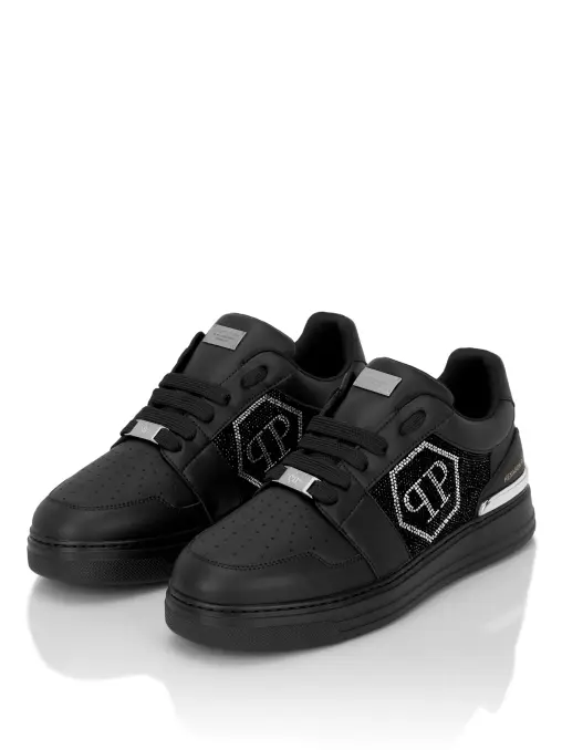 Кеды со стразами PHILIPP PLEIN