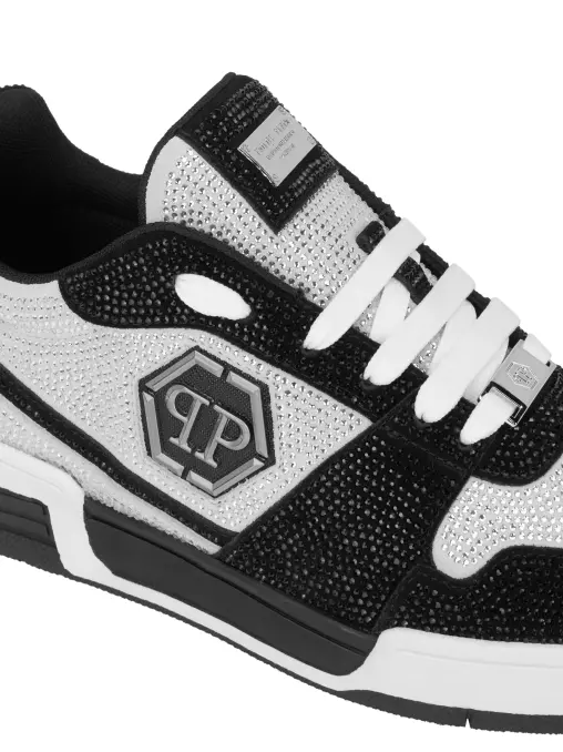 Кеды со стразами PHILIPP PLEIN
