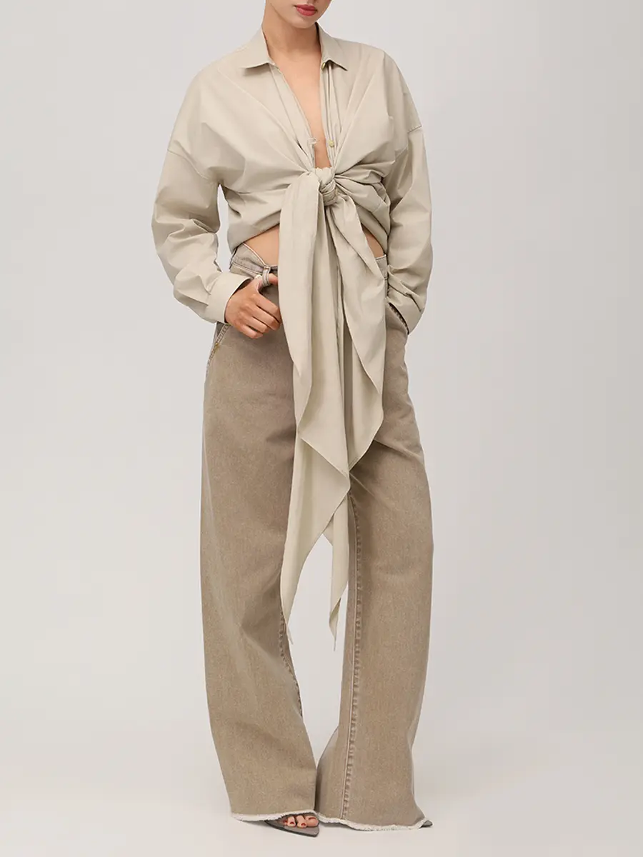 Джинсы хлопковые