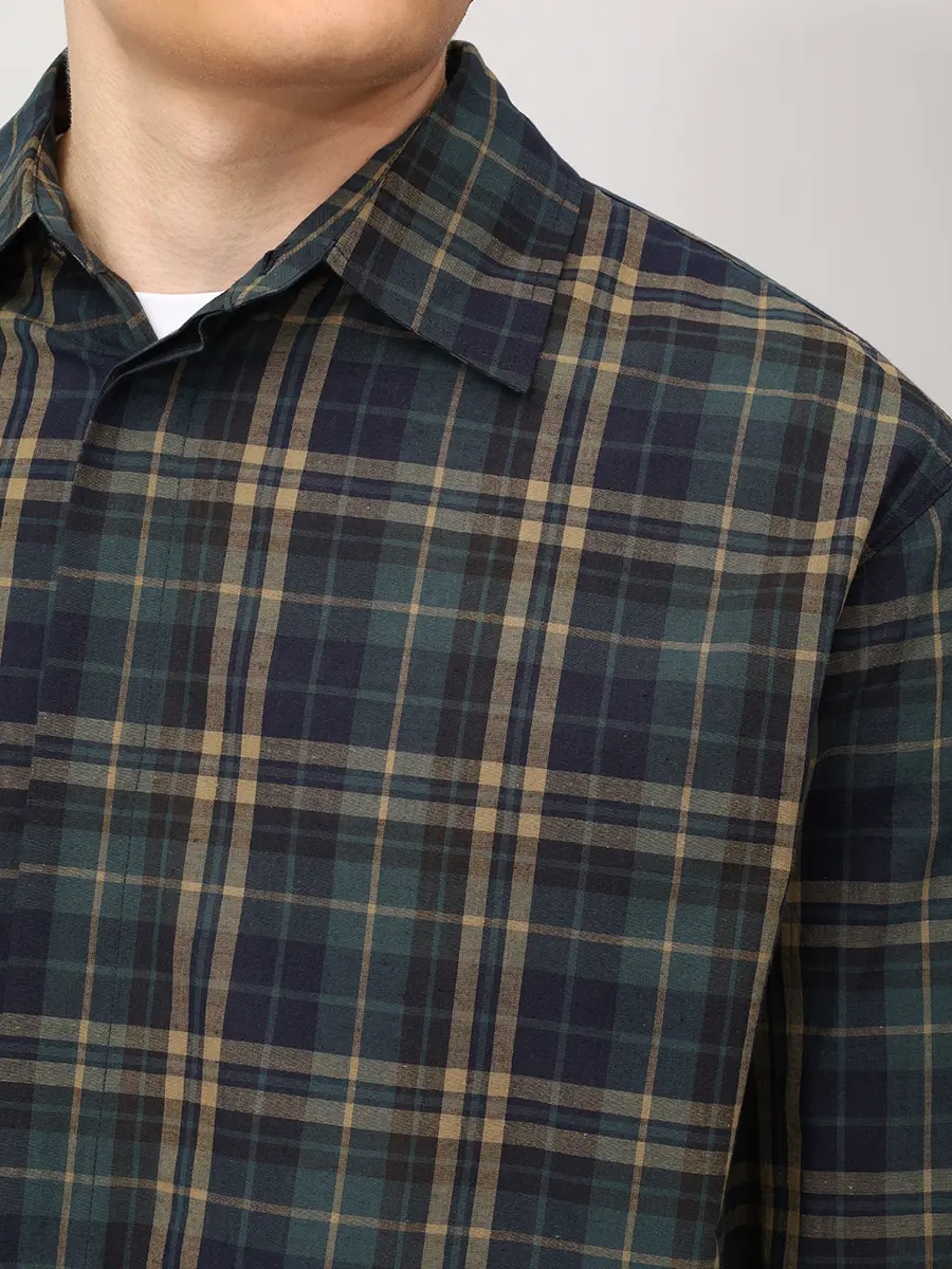 Рубашка Regular Fit хлопковая