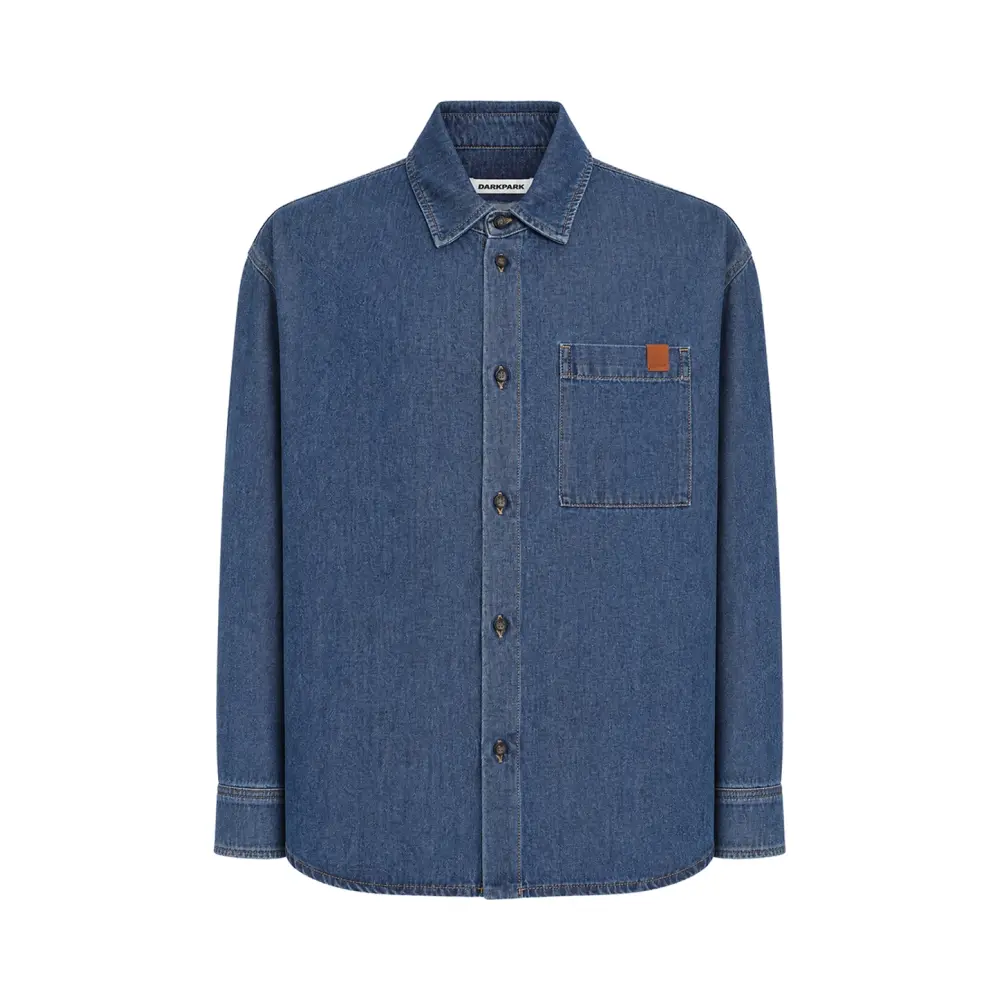 Рубашка Regular Fit джинсовая