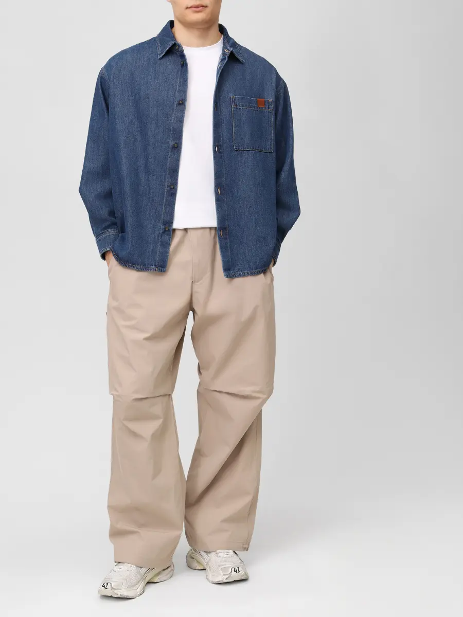Рубашка Regular Fit джинсовая