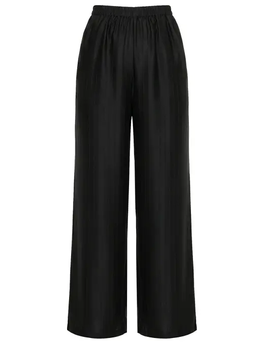 Брюки из вискозы и шелка LOULOU DE SAISON