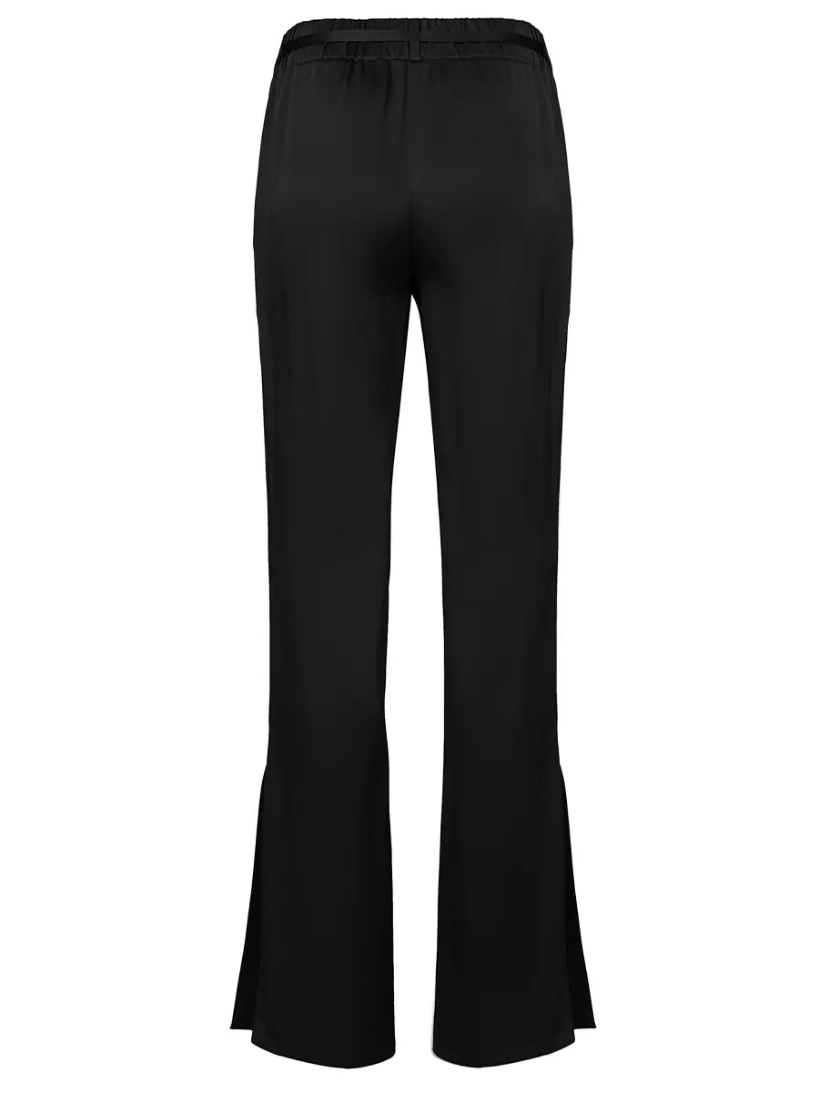 Брюки однотонные