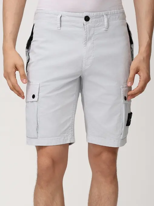 Шорты-карго хлопковые STONE ISLAND