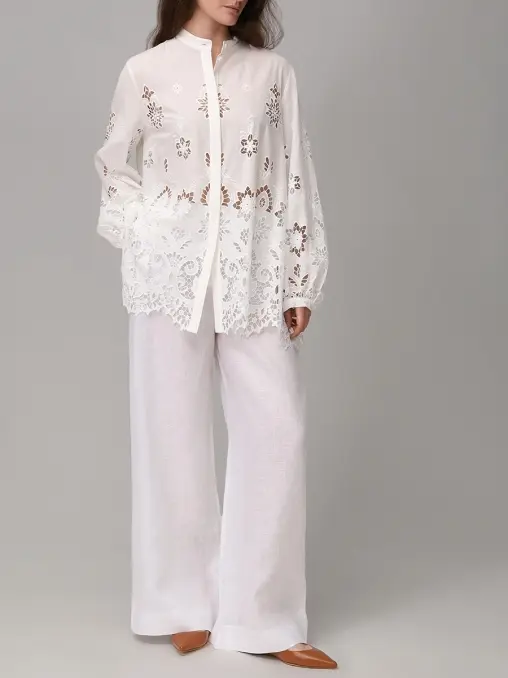 Блуза хлопковая ELENA MIRO
