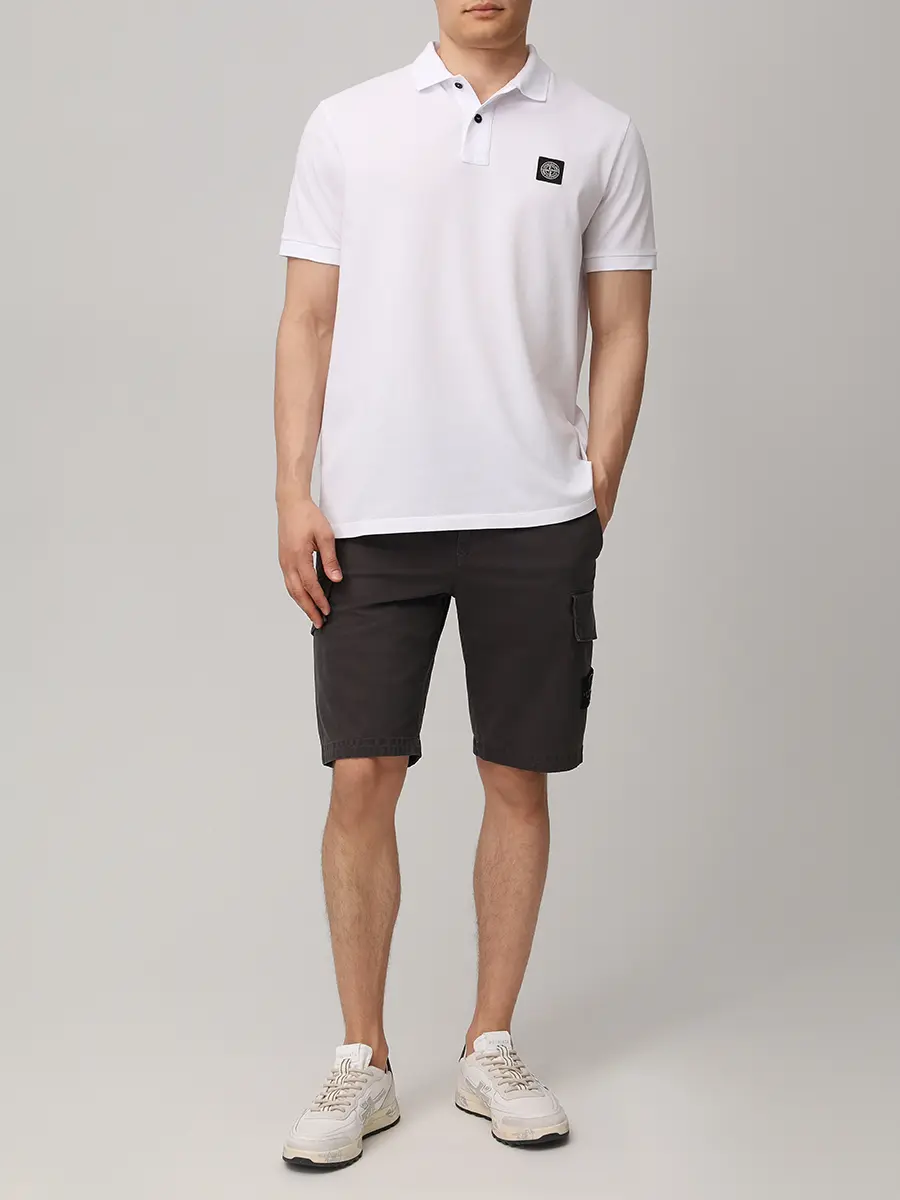 Поло Slim Fit хлопковое