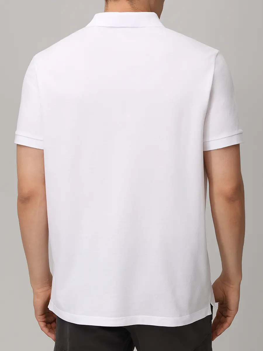 Поло Slim Fit хлопковое
