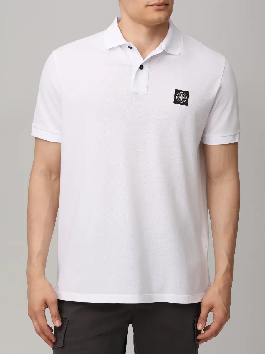 Поло Slim Fit хлопковое
