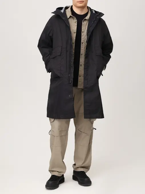 Плащ однотонный STONE ISLAND