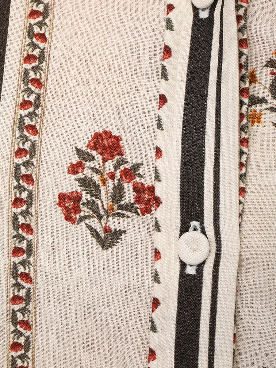 Костюм льняной