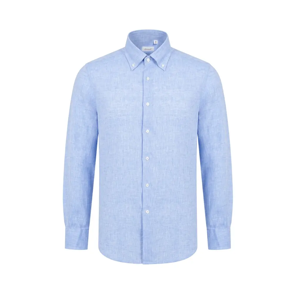 Рубашка Slim Fit льняная