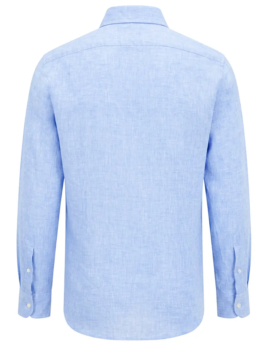Рубашка Slim Fit льняная