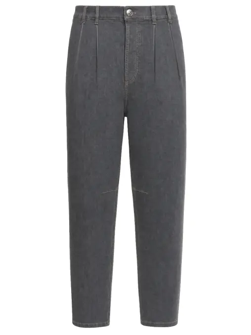 Джинсы Regular Fit хлопковые BRUNELLO CUCINELLI