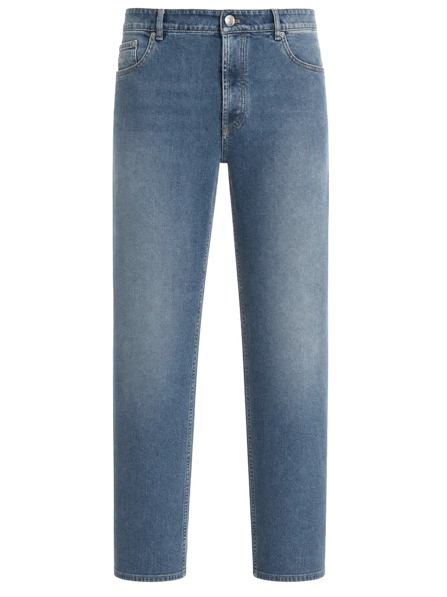Джинсы Slim Fit хлопковые