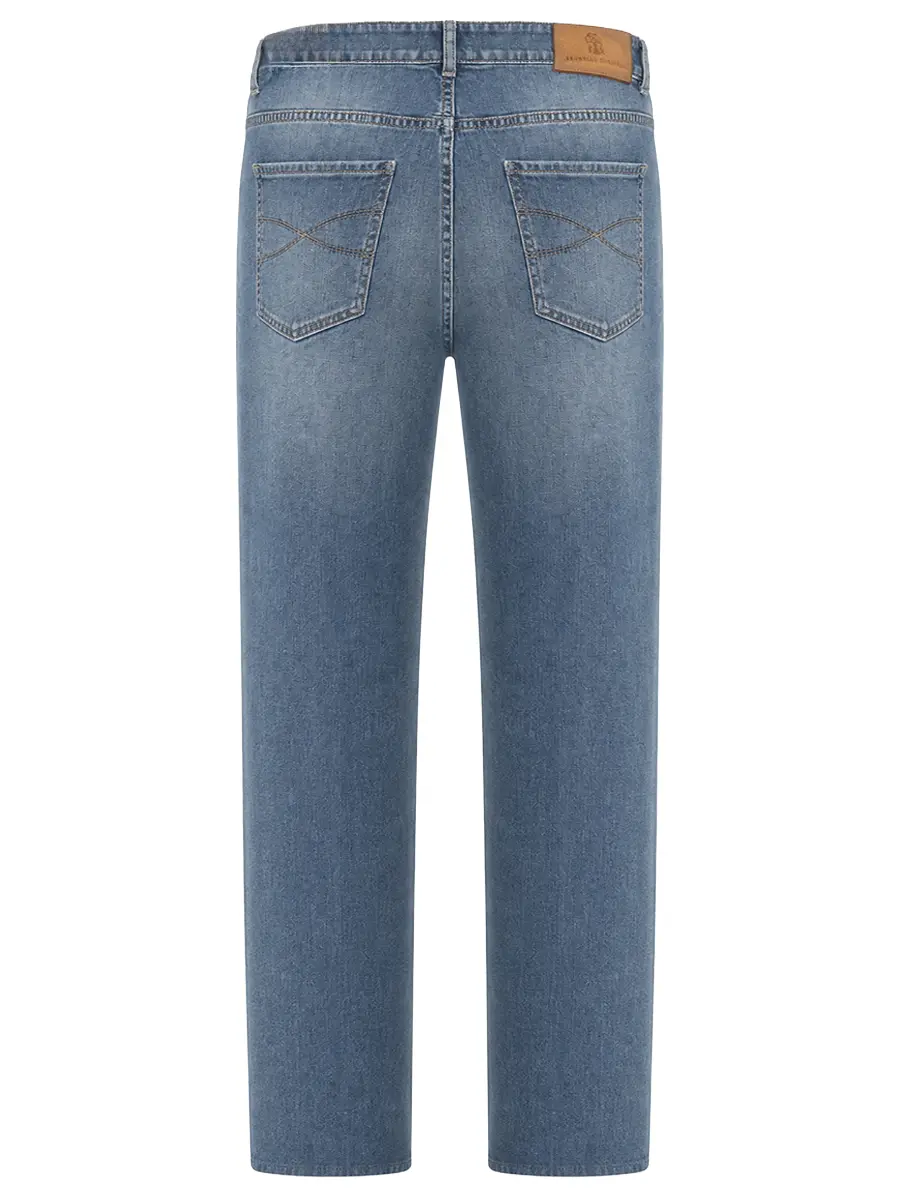 Джинсы Slim Fit хлопковые