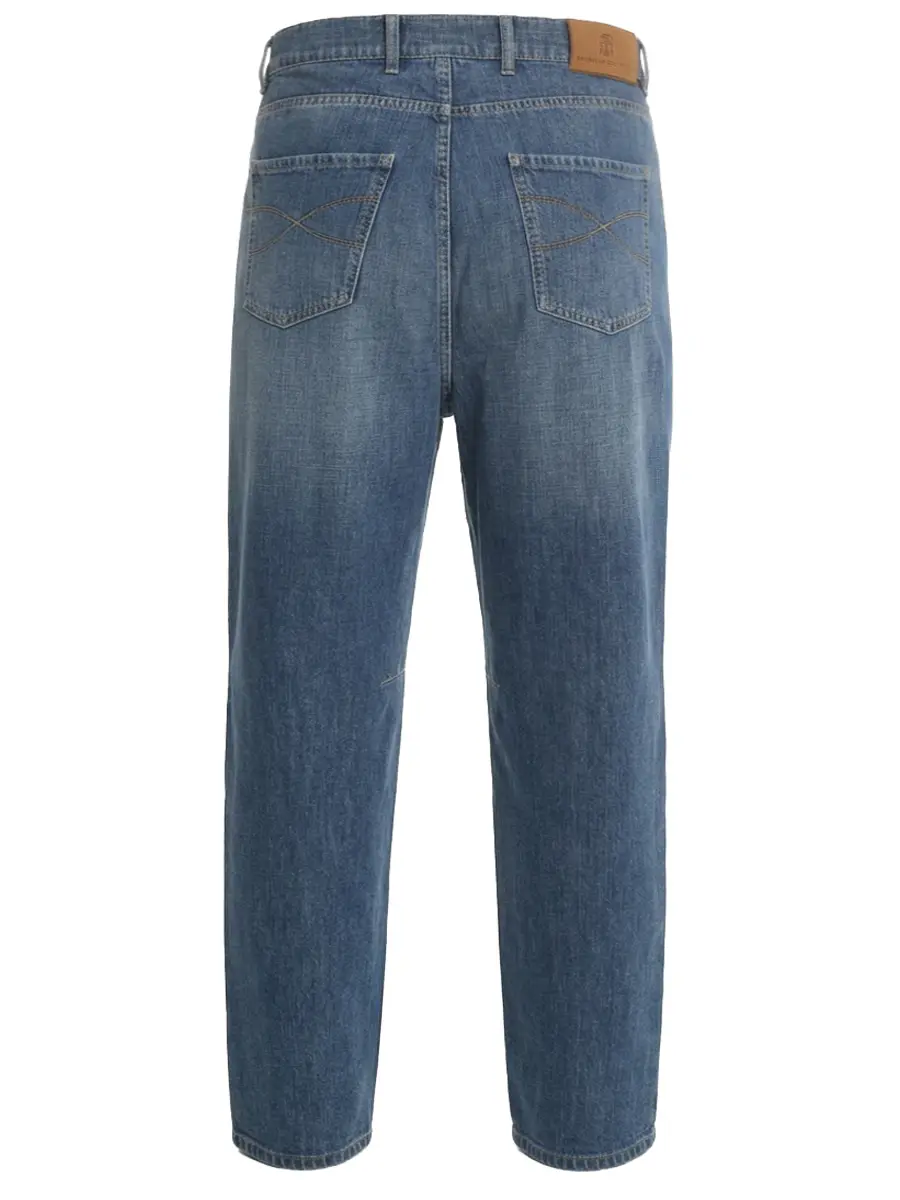 Джинсы Regular Fit хлопковые