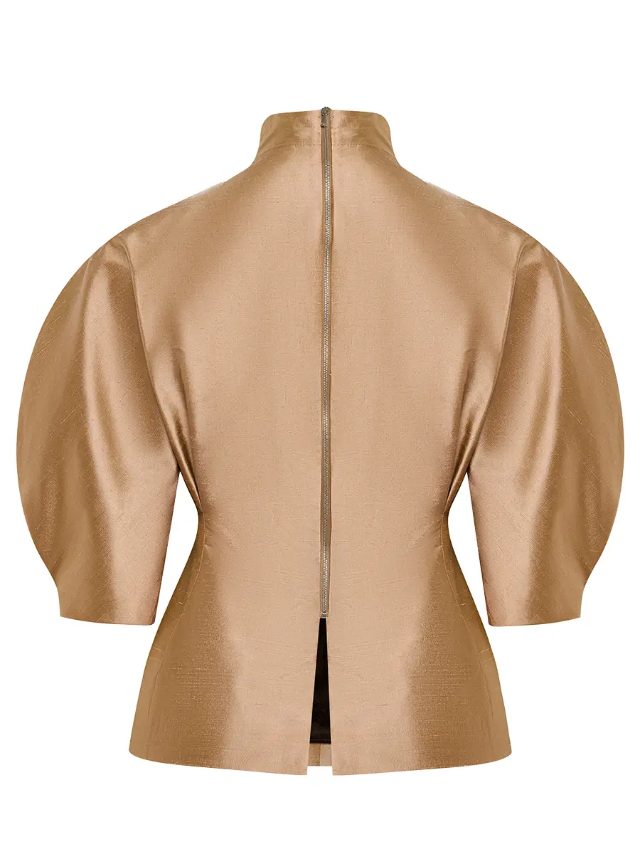 Блуза шелковая