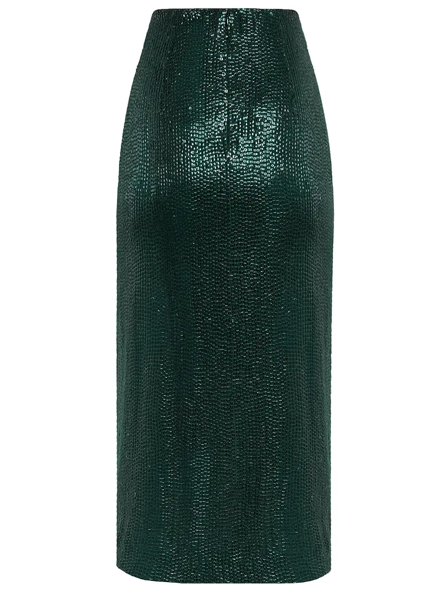 Юбка с пайетками