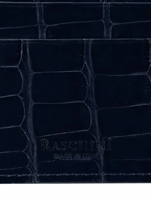 Кардхолдер из кожи крокодила RASCHINI