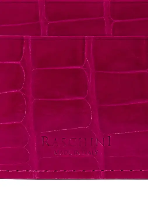 Кардхолдер из кожи крокодила RASCHINI