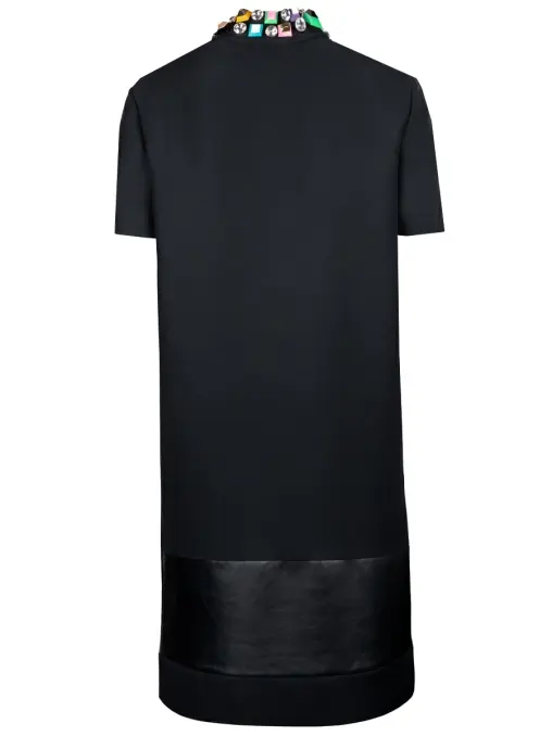 Платье комбинированное FENDI