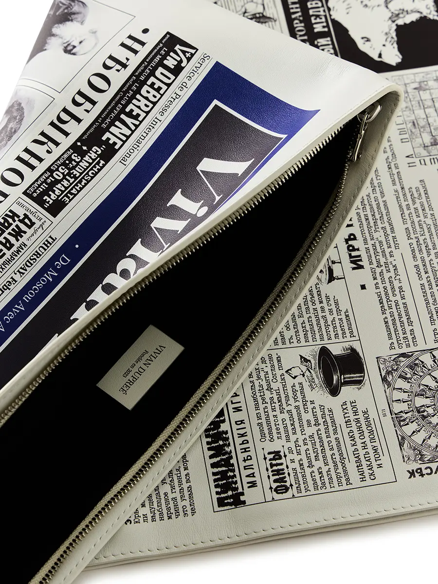 Сумка-газета «Необыкновенность гениев»