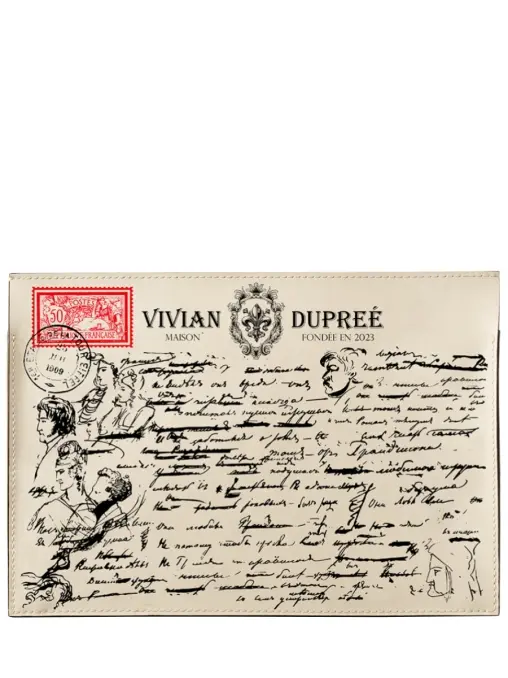 Клатч-конверт «Черновики Пушкина. Онегин» VIVIAN DUPREE