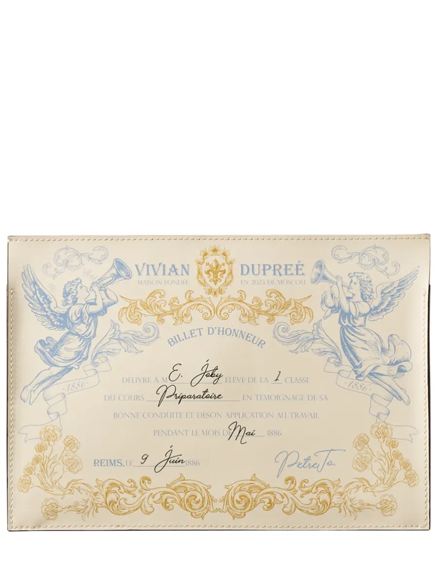 Клатч-конверт «Грамота 1886»