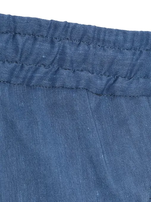 Брюки из льна и шерсти SUIT FACTORY