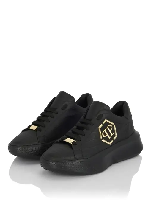 Кроссовки кожаные PHILIPP PLEIN