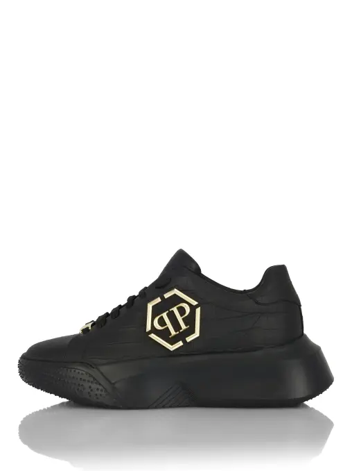 Кроссовки кожаные PHILIPP PLEIN