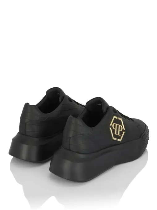 Кроссовки кожаные PHILIPP PLEIN