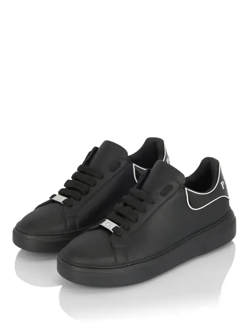 Кроссовки кожаные PHILIPP PLEIN