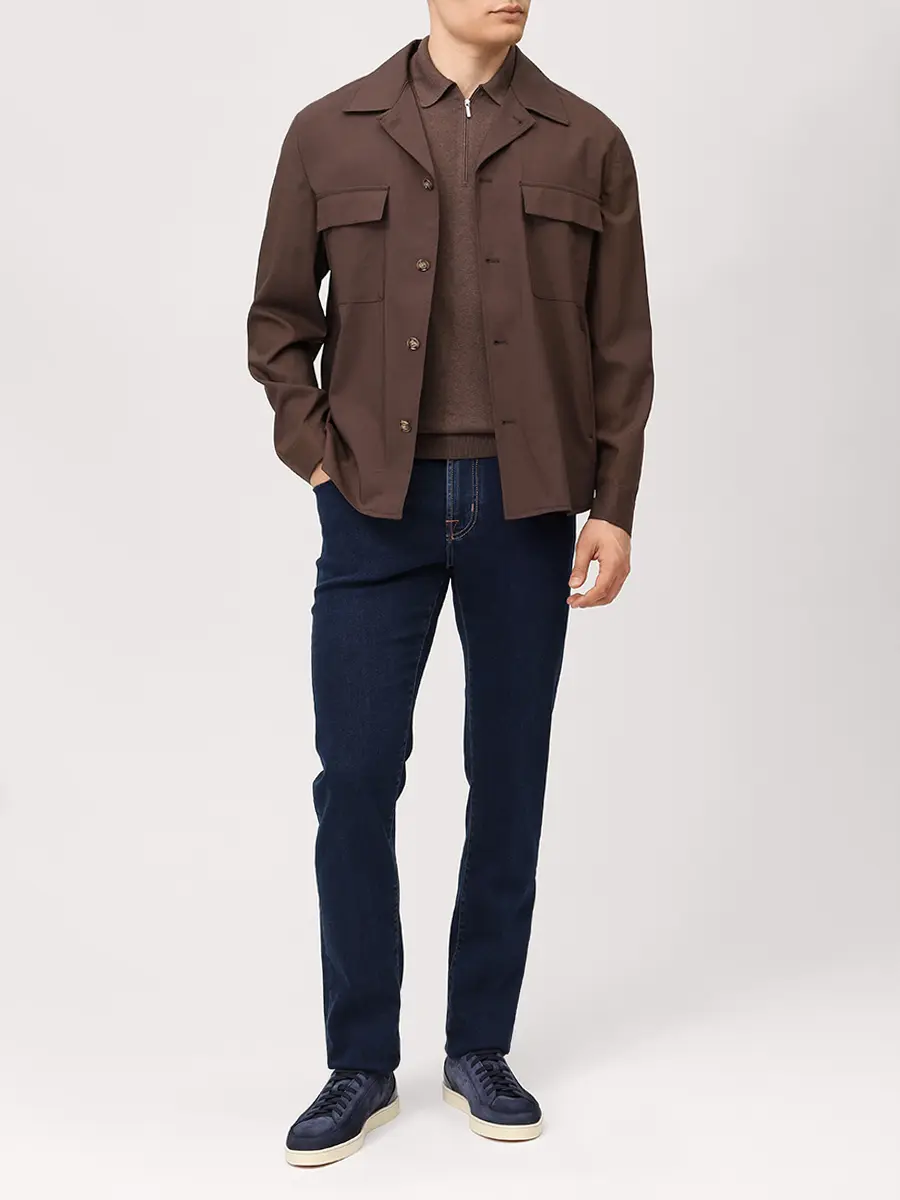 Джинсы Slim Fit хлопковые
