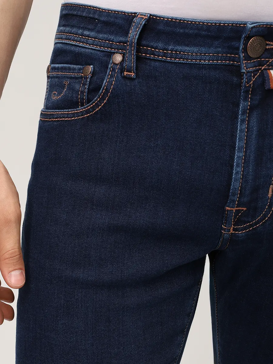 Джинсы Slim Fit хлопковые