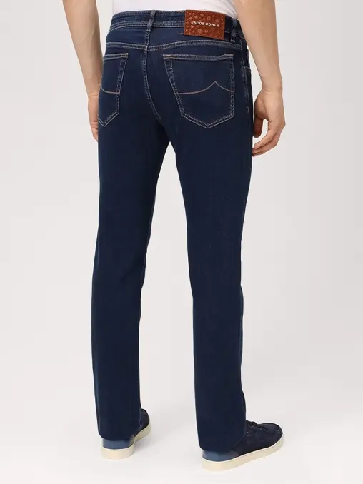 Джинсы Slim Fit хлопковые JACOB COHEN