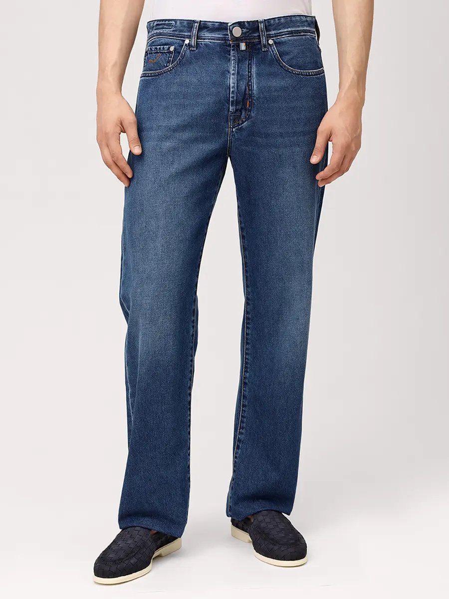 Джинсы Regular Fit хлопковые