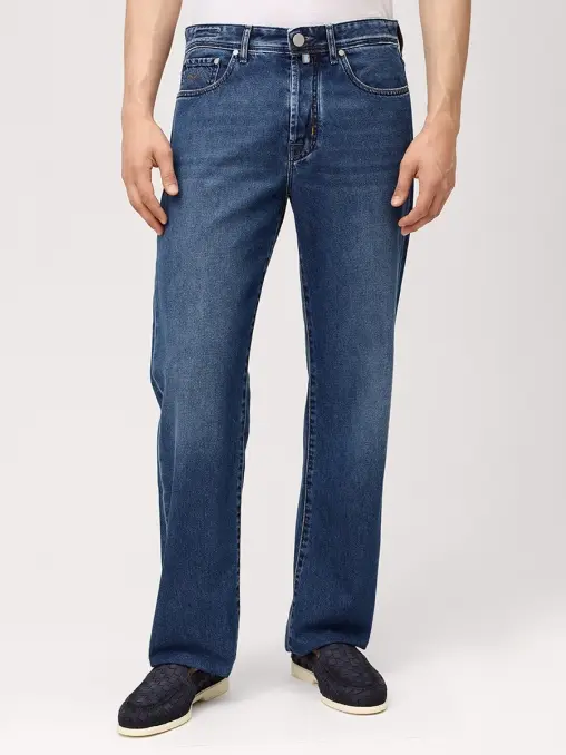 Джинсы Regular Fit хлопковые JACOB COHEN
