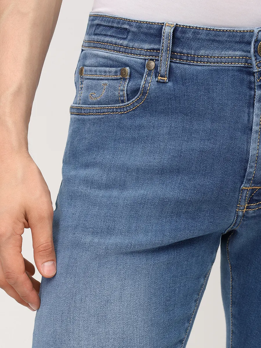 Джинсы Slim Fit хлопковые